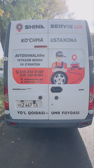 Vulkanizatsiya xizmat 24/7 vizp    Вулканизация с выездом 24/7