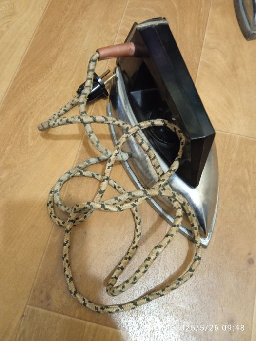 Утюг в рабочем состоянии