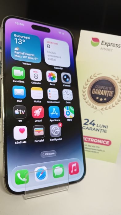 iPhone 14 Pro Max 128Gb 79% bateria (AG20 Dancu b29959) 2 ani garantie!