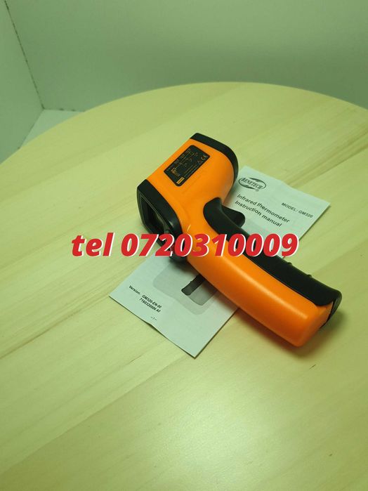 Termometru Ir Senzor Infrarosu Digital Laser -50 / +360 Grade