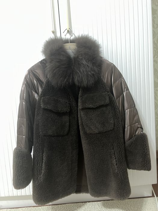 Куртка-дубленка на зиму