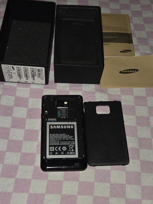 Мобилен телефон Samsung I9100 Galaxy S2, 16GB, Black