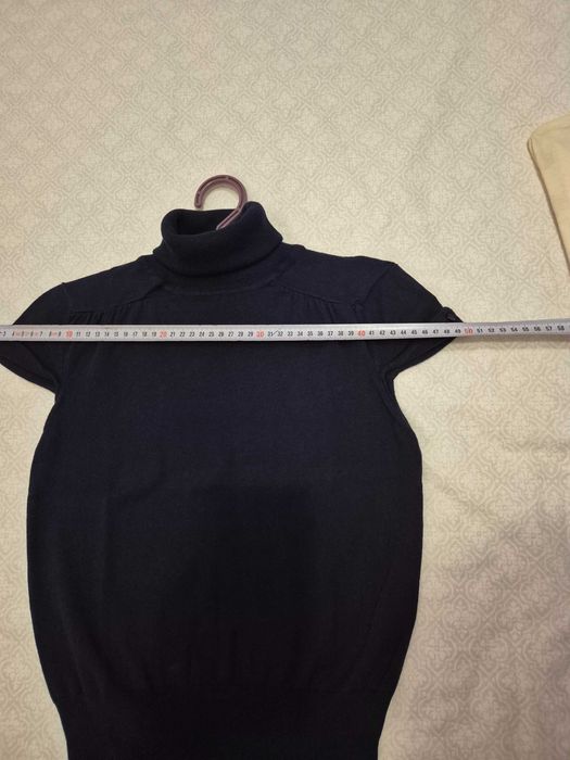 Maletă bleumarin cu mânecă scurtă