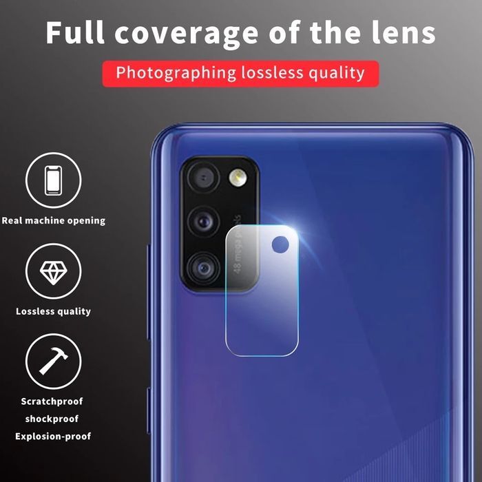 Folie sticla securizata de camera Samsung Galaxy A21s, A41, A71