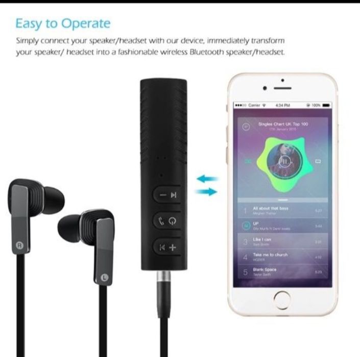 блютуз аукс