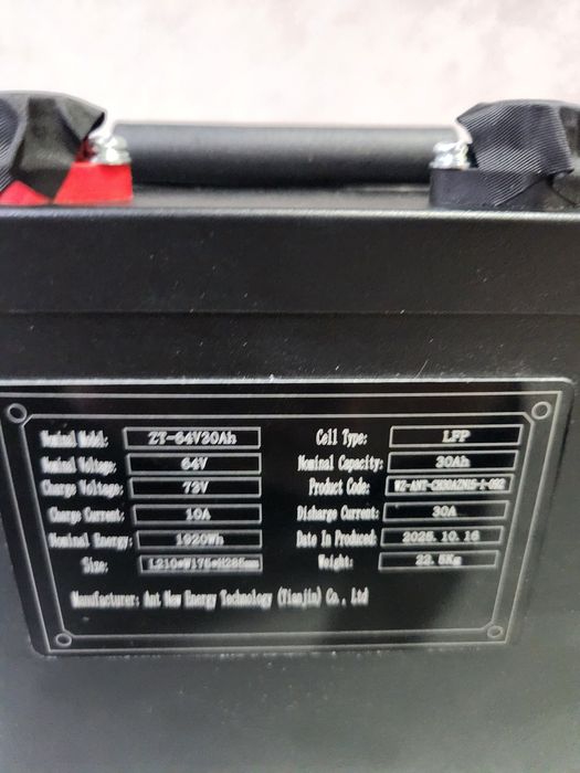 Batarey sotamiz 30ah 60v 1 yil garantiy