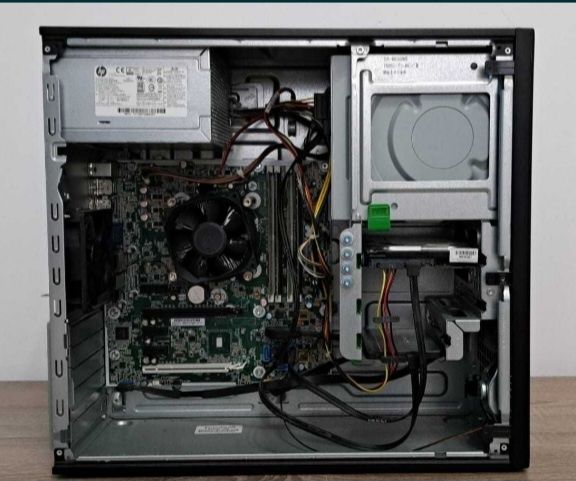 Sistem Desktop PC HP EliteDesk + Monitor Philips