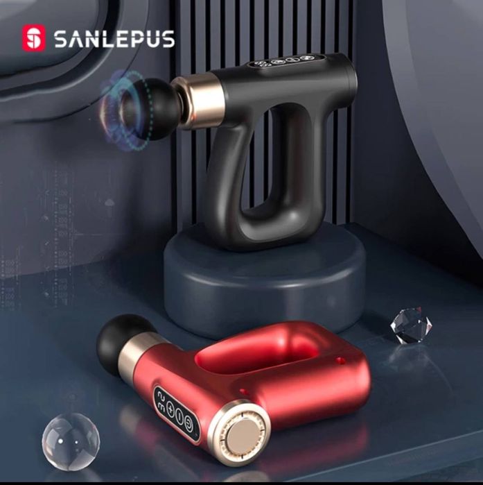 Massajor pistolet 5 nasadkali