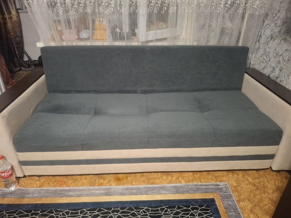 Диван в сером цвете 35000