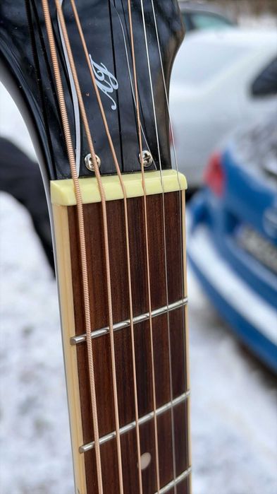 Chitara electro-acustica Epiphone Jumbo AJ-220SCE Vintage Sunburst