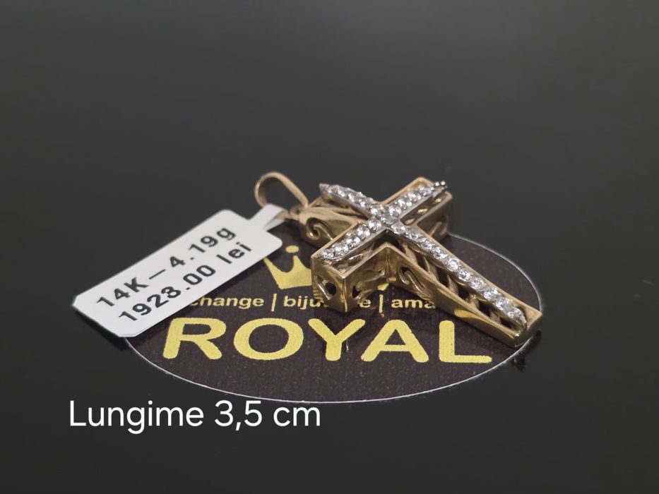 Bijuteria Royal: Pandantiv aur 14k/4.19 gr