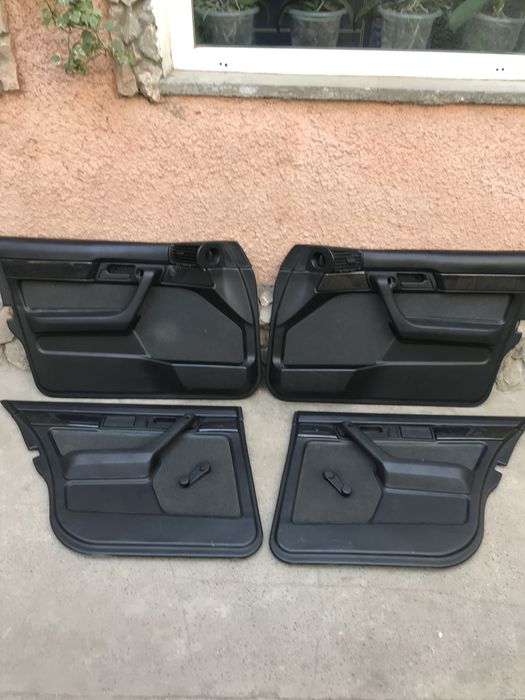 Обшивки велюр на BMW e34