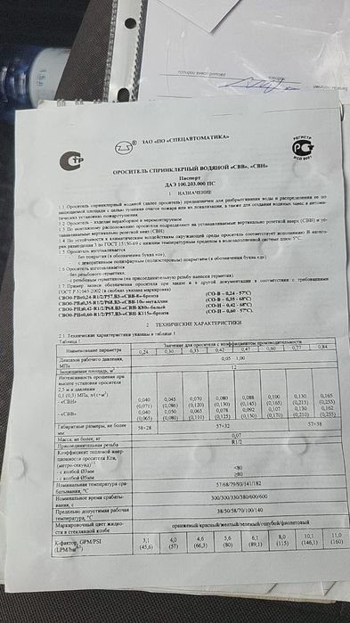 Продам оросители