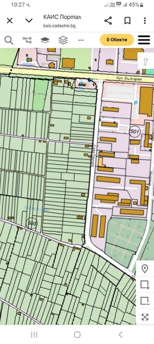 Поземлен имот, гр.Каварна местност "Старите лозя"