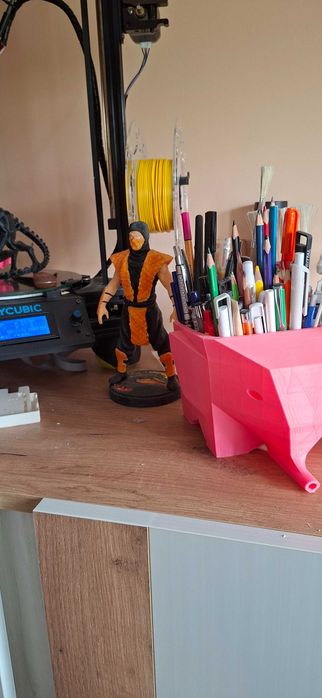 3D Принтер Anycubic Kossel Linear Plus – Отлично състояние + подобрения