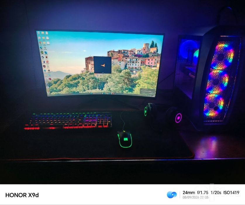 GAMING PC + 32" QHD 165Hz MONITOR
Gaming va kunda