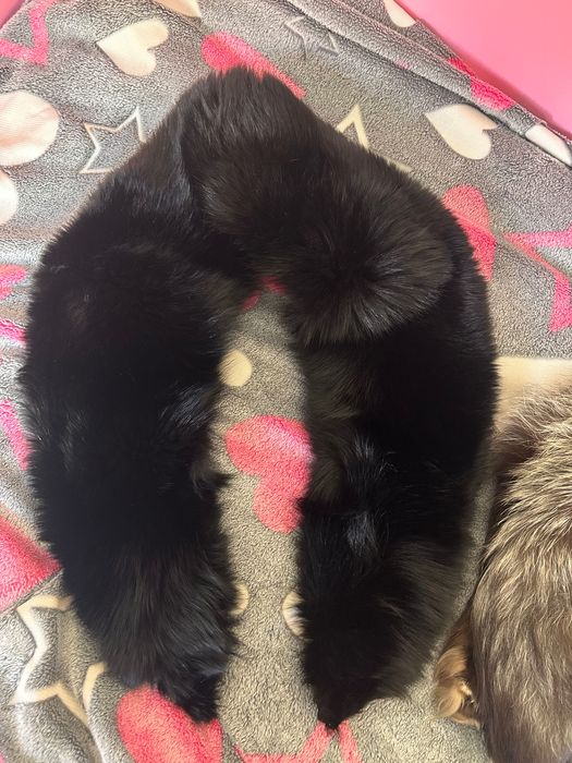 3 gulere din blană naturală