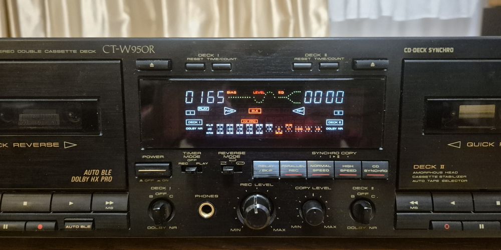 Dublu deck Pioneer cap de serie