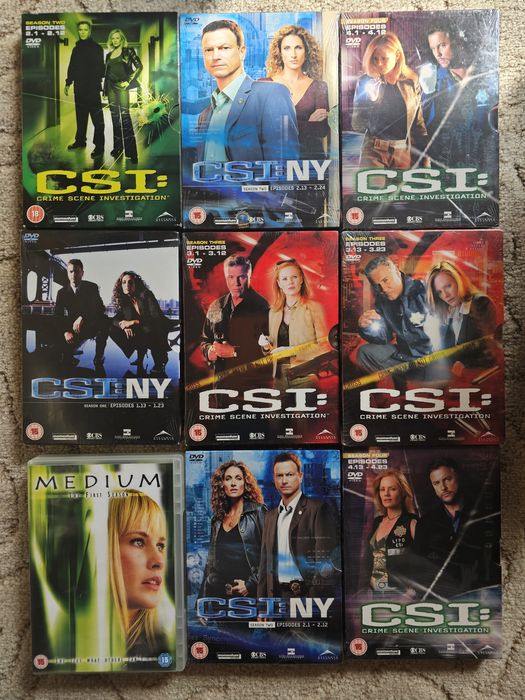 Оригинални DVD на Английски език от лична колекция