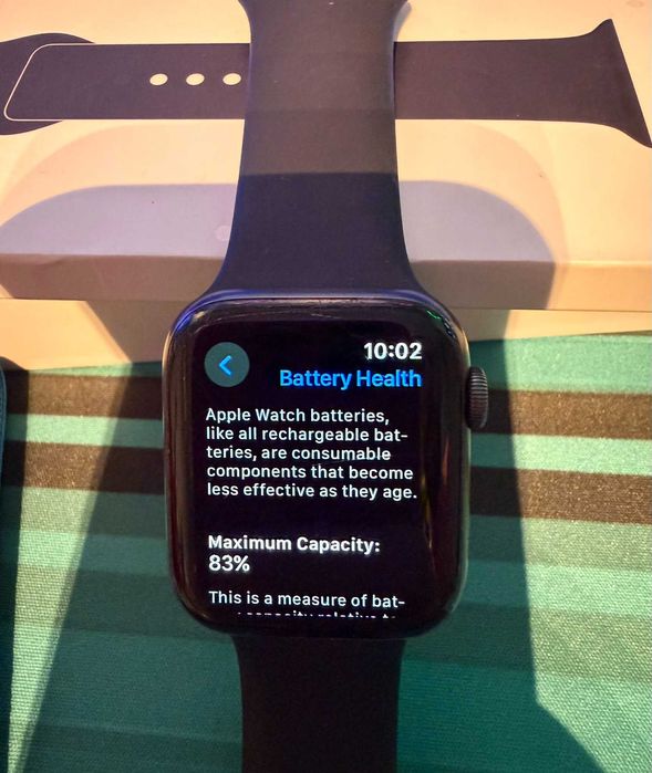 Apple Watch Series 5 44mm Aluminium GPS Black