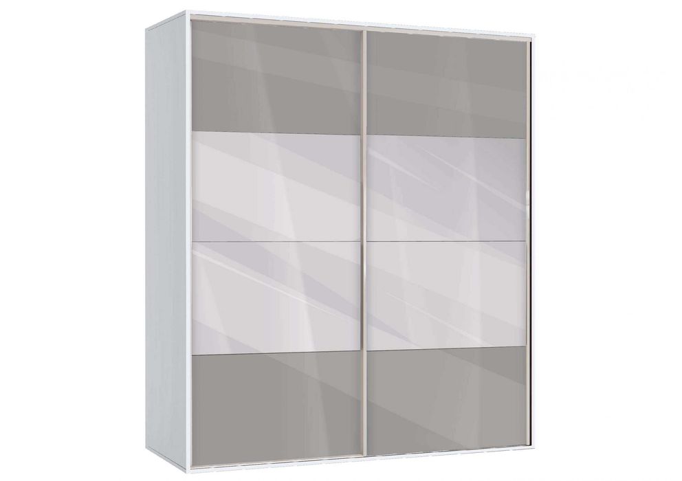 Гардероб Ава 51 с плъзгащи врати и огледала