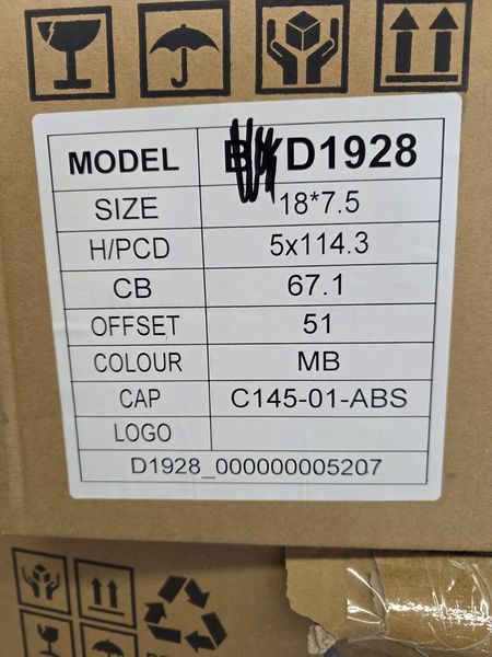 18цола 5х114.3 KIA Кия 5x114.3