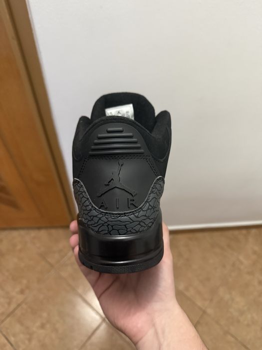 Jordan 3 Black Cat  44