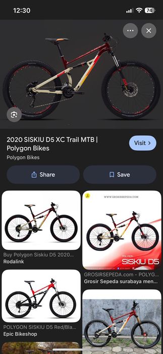 Vand Bicicleta Polygon Siskiu D5