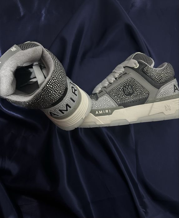 Sneakers Amiri MA-1 Grey Crystal Full Box