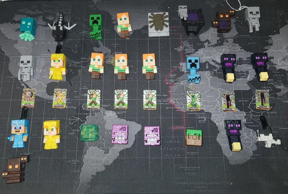 Фигурки Kinder Joy Minecraft