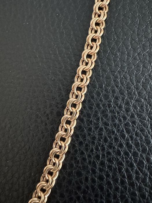 Цепь.золото красное