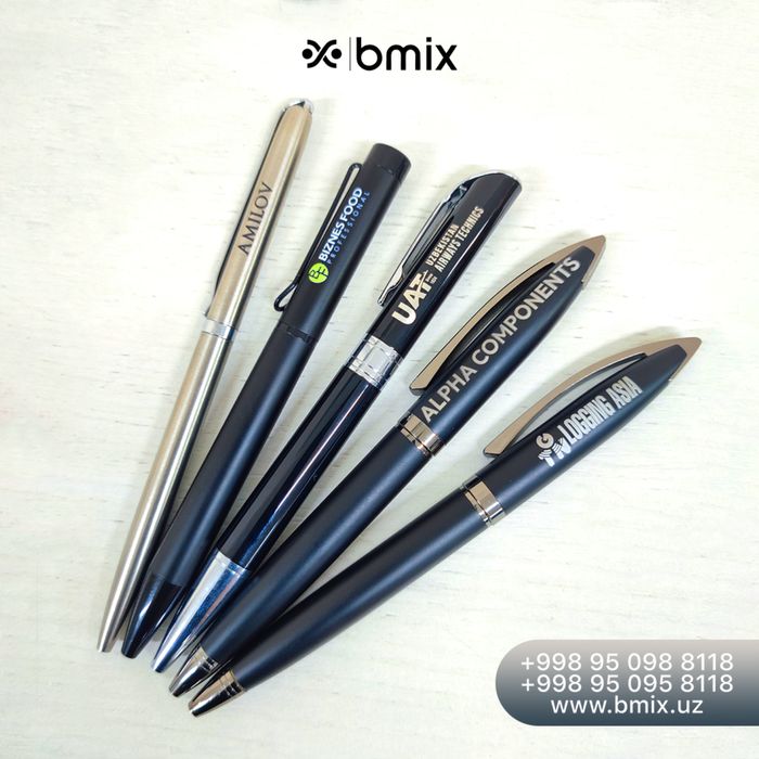 Ручки с логотипом с брендом с печатью