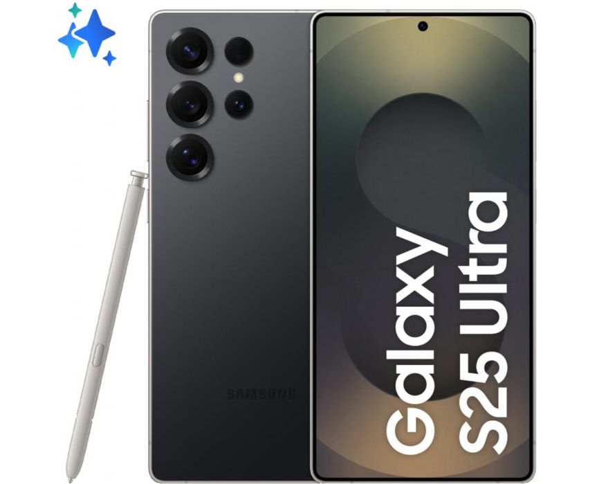 Telefon Samsung Galaxy S25 Ultra, Dual SIM, 12GB RAM, 256GB, 5G, Black