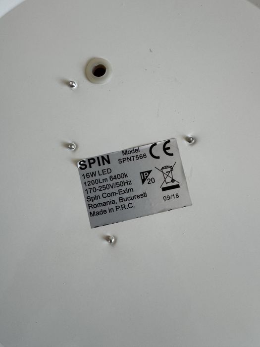 Plafoniera/ aplica LED bej