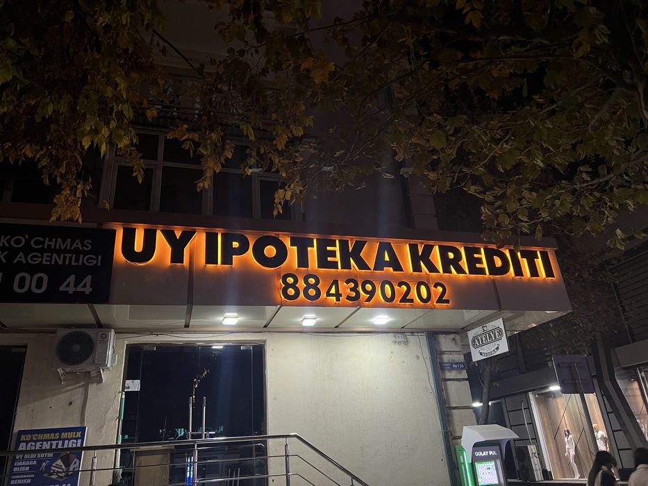 Barcha turdagi Tashqi reklama xizmatlari