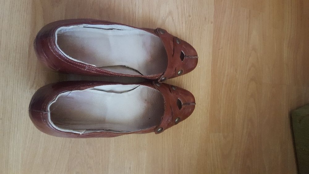 Дамски обувки естествена кожа