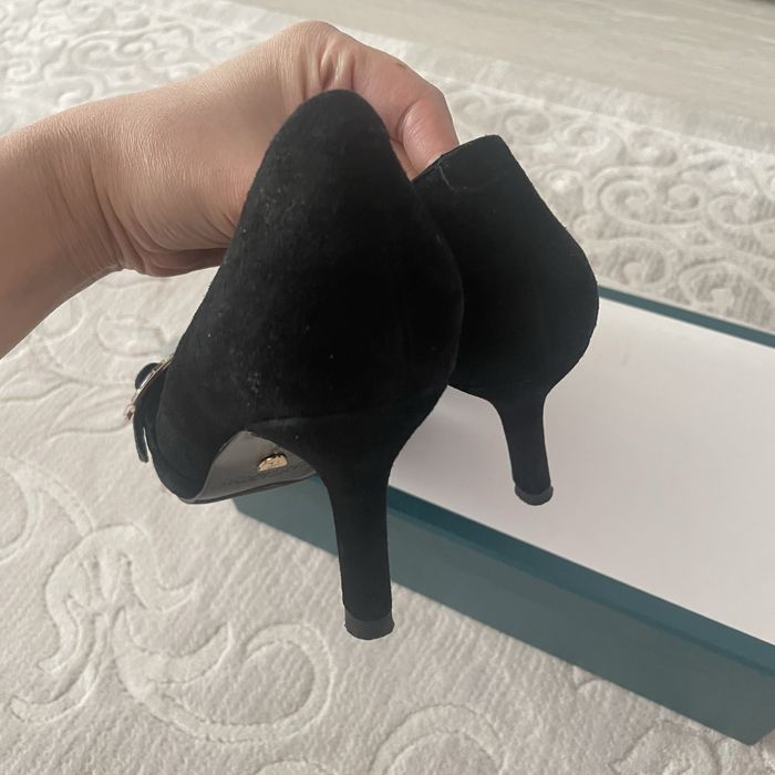 Туфли замшевые 35 размер