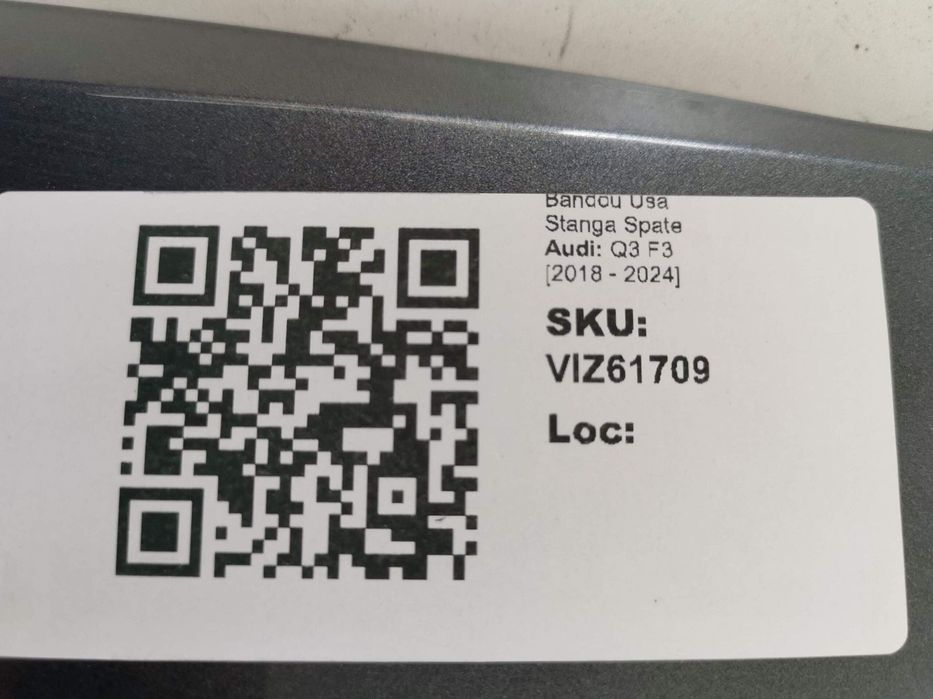 Bandou Usa Stanga Spate Audi Q3 F3 2018 2019 2020 2021 2022 2023 2024