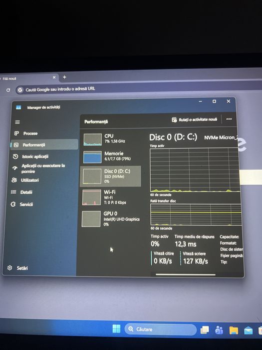 Vand laptop asus vivobook nou