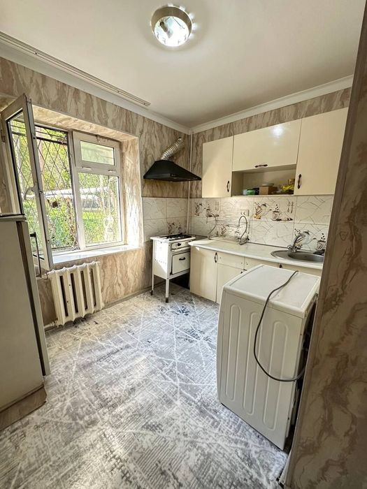 ^2х-Комнатный 1й-Этаж‼️Кирпичный Разделка Мебель Техника Частично