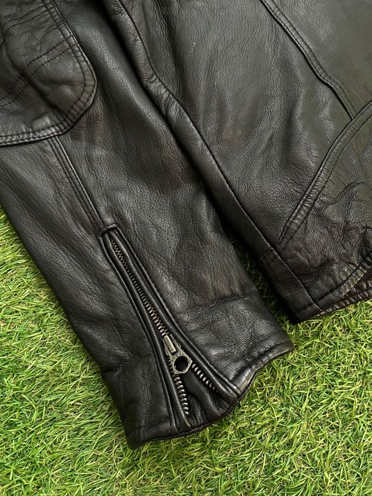 Мъжко яке от естествена кожа : These Glory Days Riki Leather Jacket M