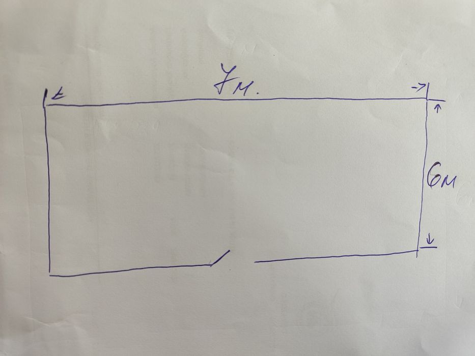 Нов разглобен контейнер 7м на 6 м