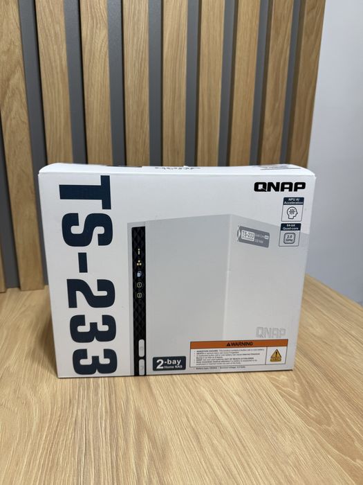 NAS Qnap TS-233  2 Bay - Nou - Sigilat