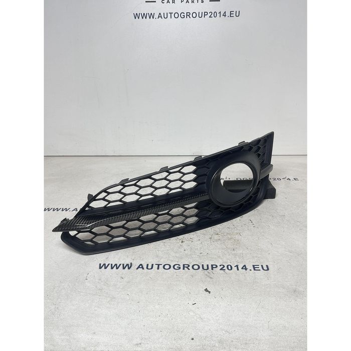 Лява долна решетка карбон на предна броня за audi a8 d4 4h - 4h0807679
