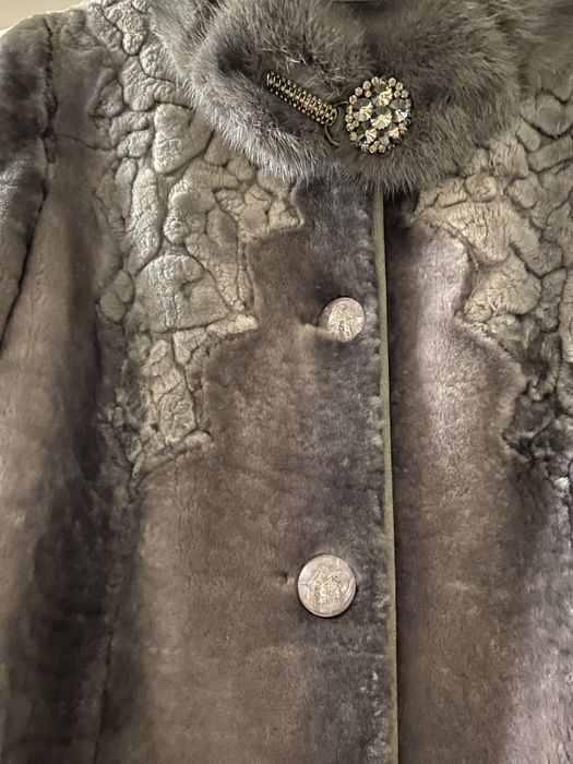 Мутоновая шуба