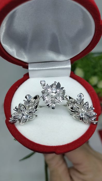 Комплект. Серебро 925 пробы