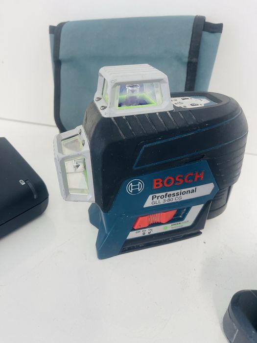 Bosch GLL 3-80 CG nivela laser 360 grade verde