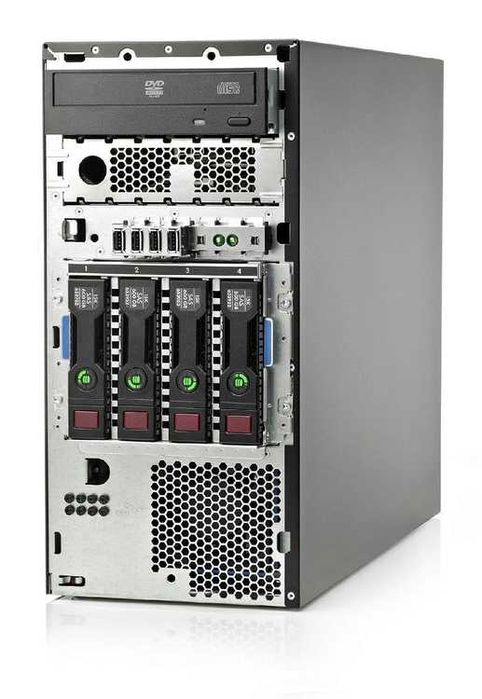 Сервер HP ProLiant ML310e Gen8 v2 / Xeon 1220v3 / 32Gb RAM ECC