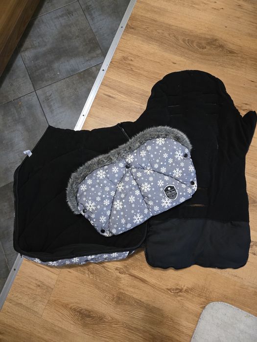 KIKKA BOO Чувалче за количка сиво