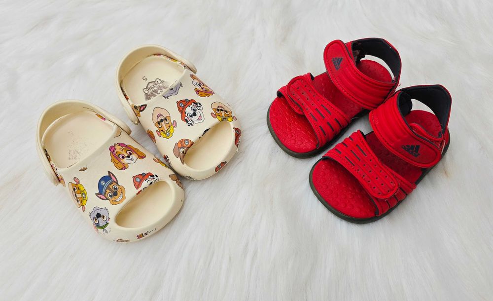 Детски сандали Adidas №20 и крокс  Пес Патрул